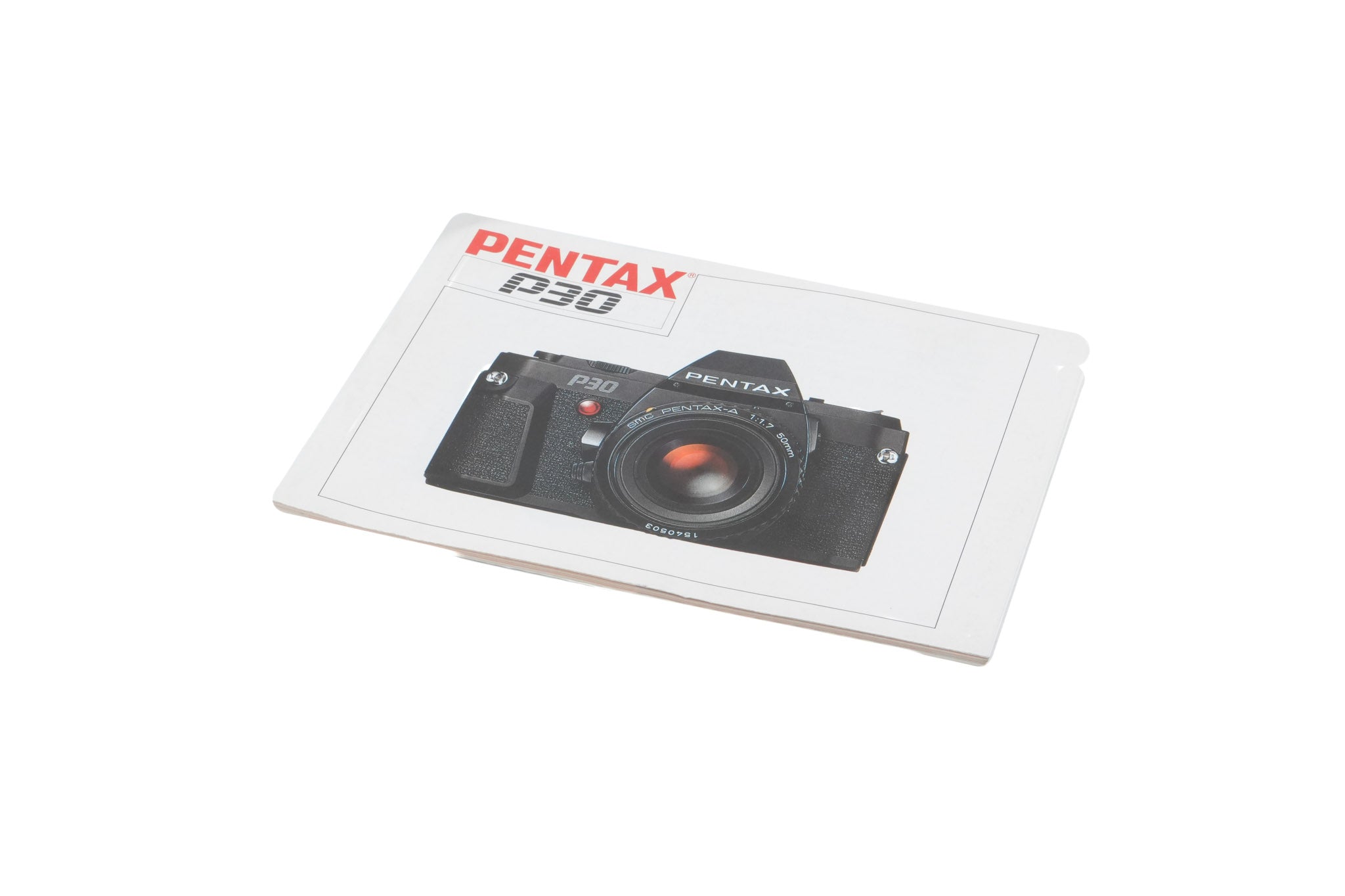 Pentax P30 Instructions