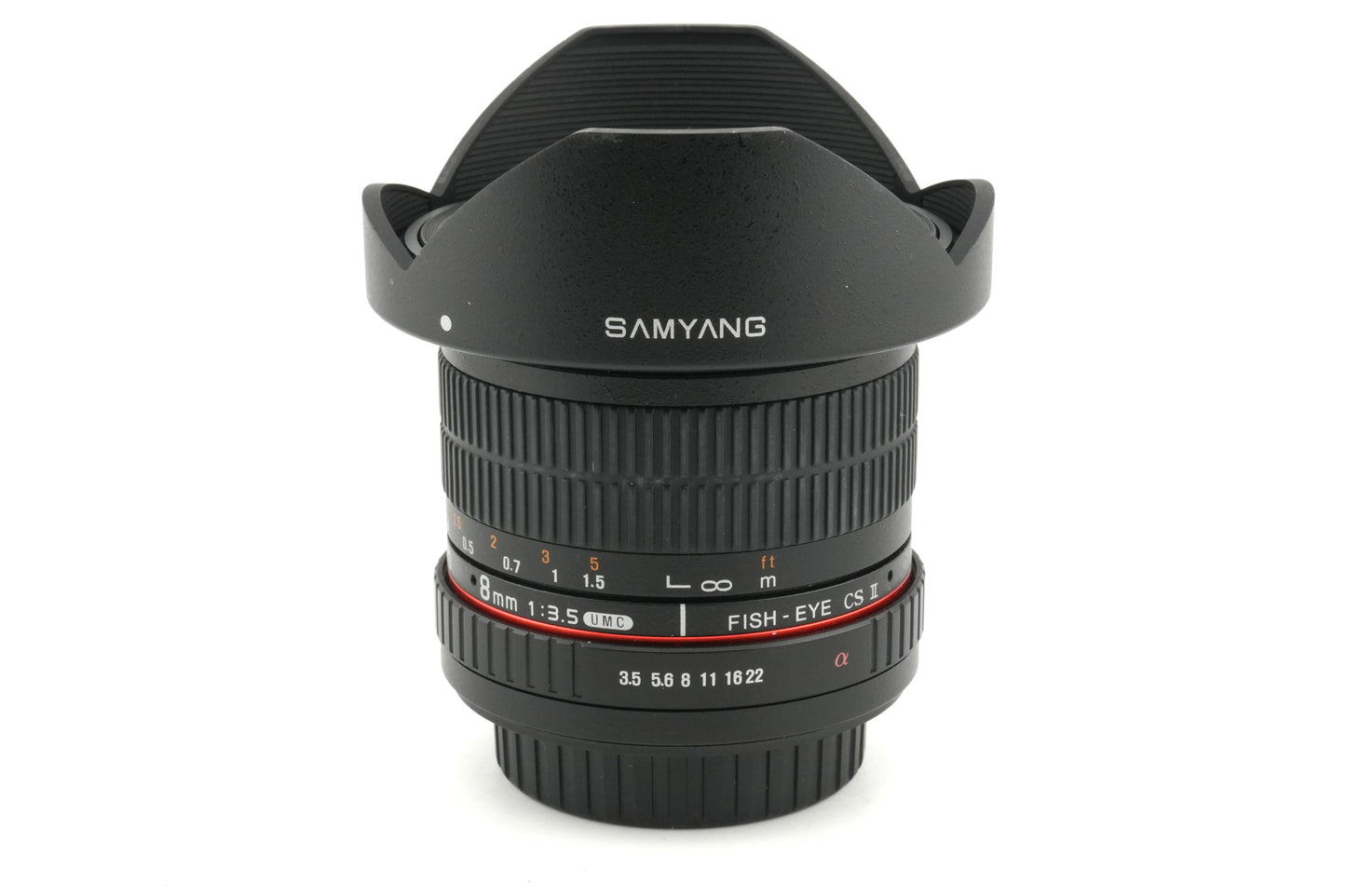 Samyang 8mm f3.5 Fish-Eye UMC CS II