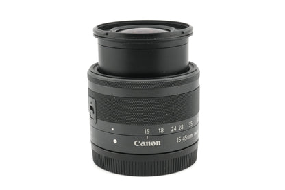 Canon 15-45mm f3.5-6.3 IS STM