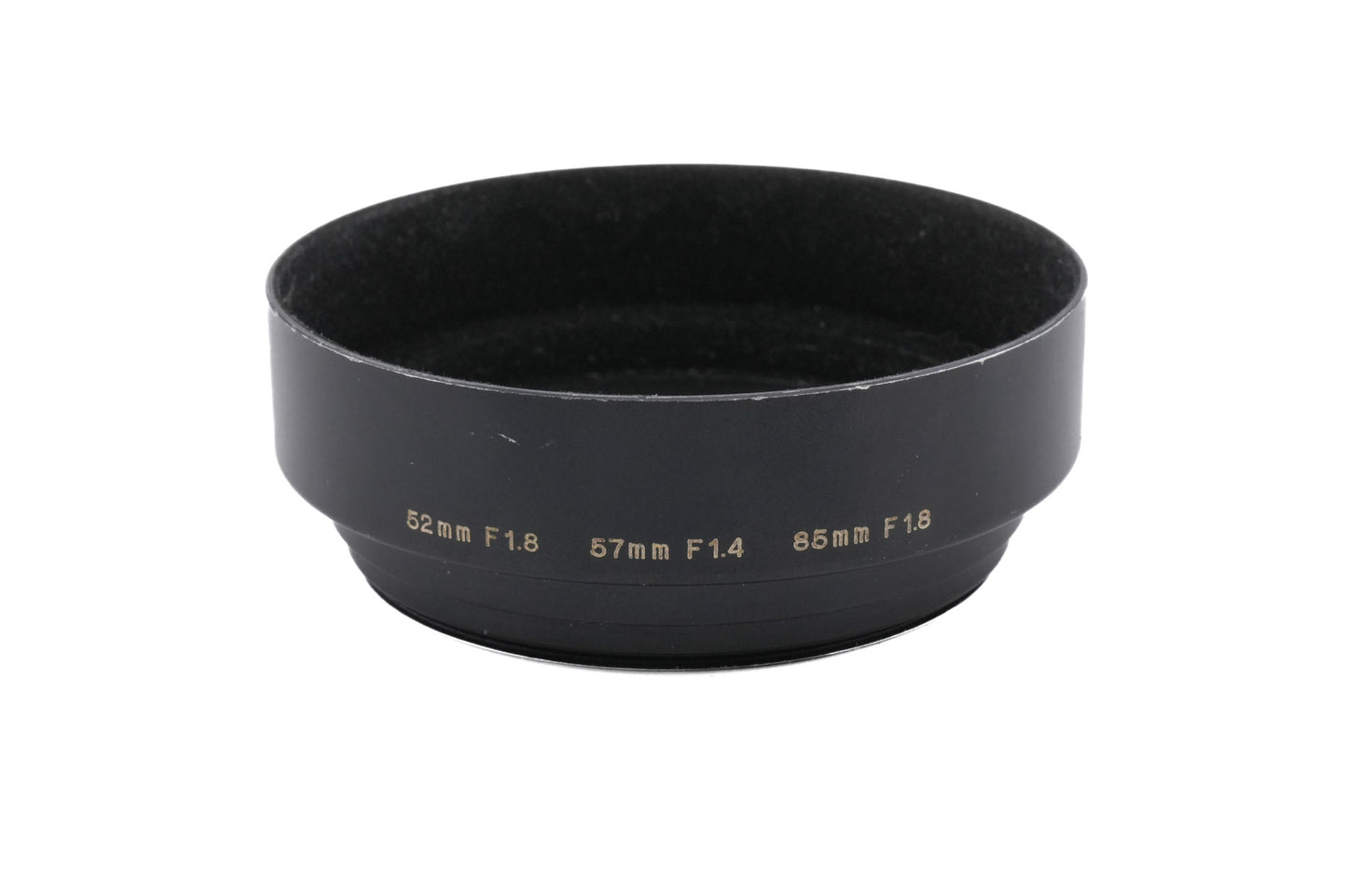 Konica 55mm Lens Hood (52mm, 57mm, & 85mm)