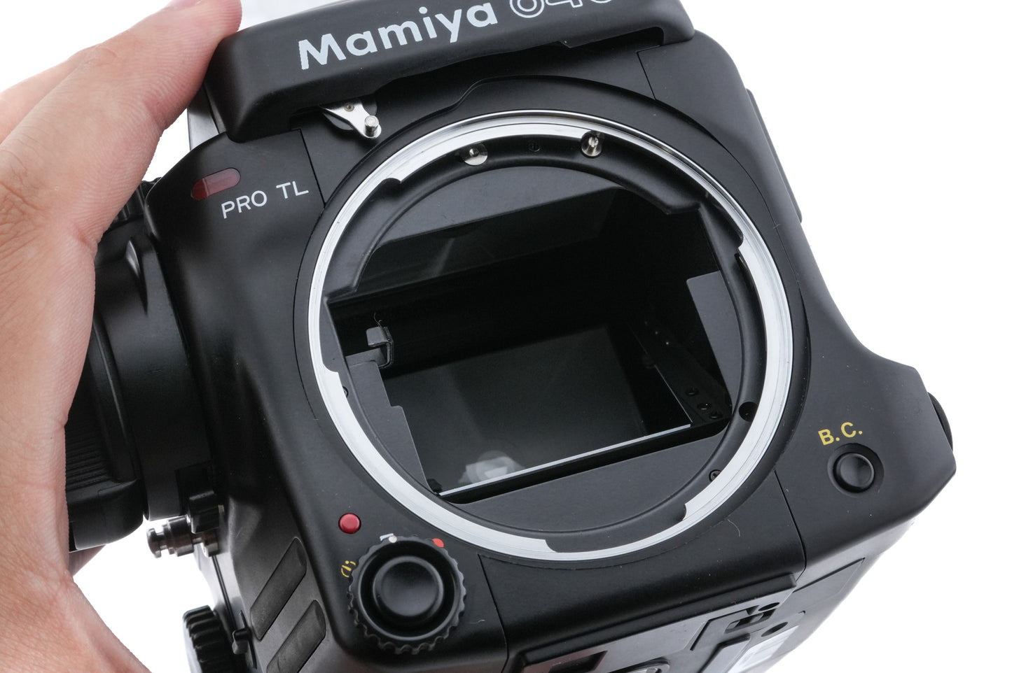 Mamiya 645 Pro TL + 80mm f2.8 Sekor C N + HA401 120/220 Roll Film Holder + FE401 AE Prism Finder + 120 Roll Film Insert (HA401)