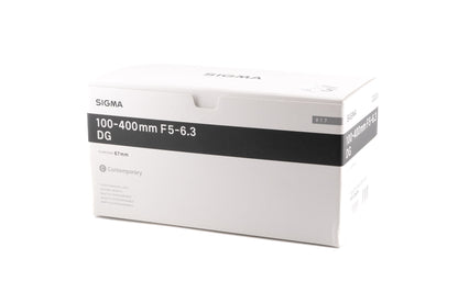 Sigma 100-400mm f5-6.3 DG OS HSM C (Contemporary)