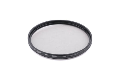 Hoya 72mm Circular Polarizing Filter HD CIR-PL