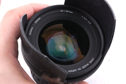 Sigma 21-35mm f3.5-4.2 Zoom AF