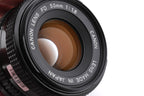 Canon 50mm f1.8 FDn