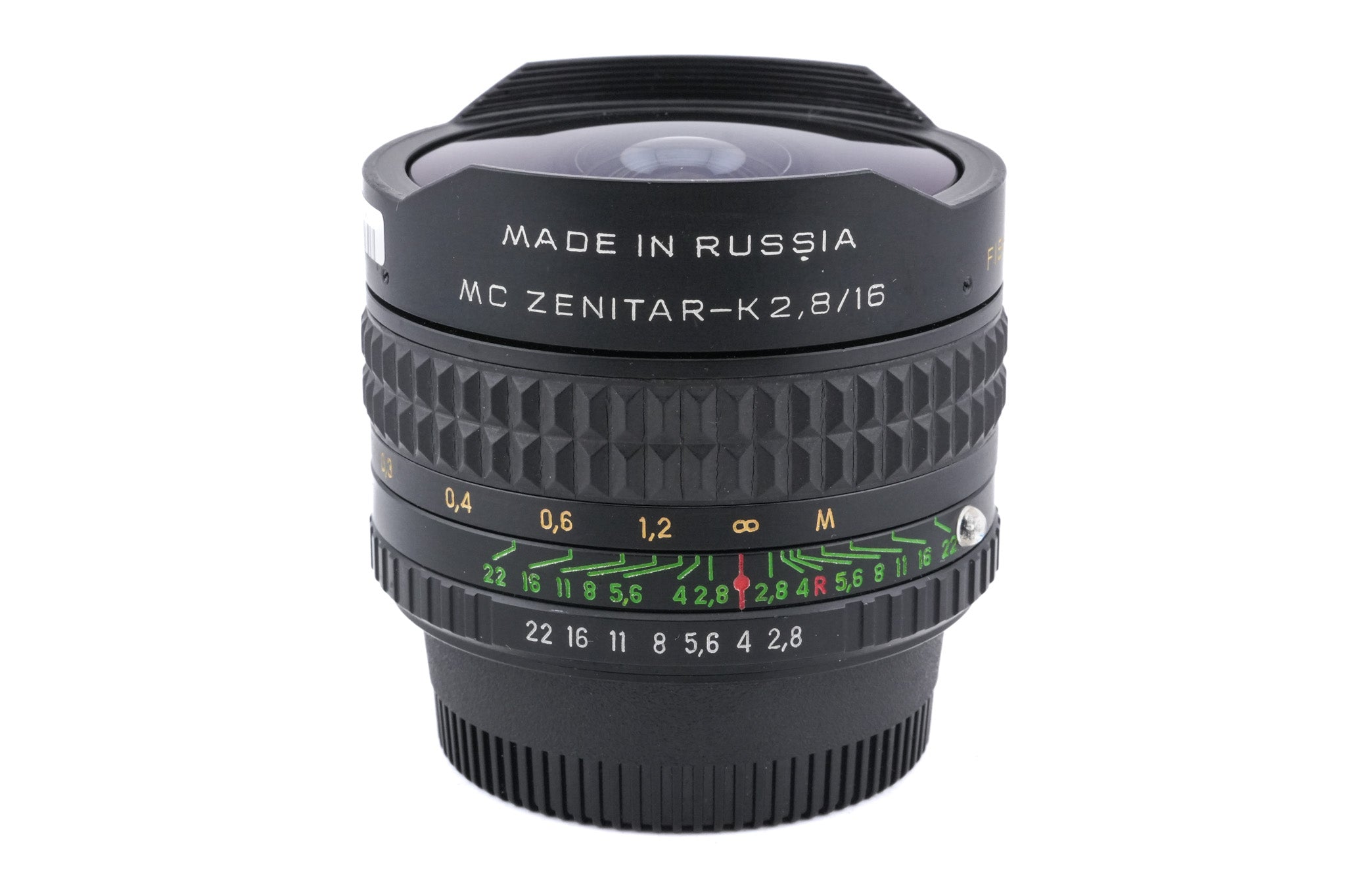 Zenit 16mm f2.8 MC Zenitar-N Fish-Eye AI – Kamerastore