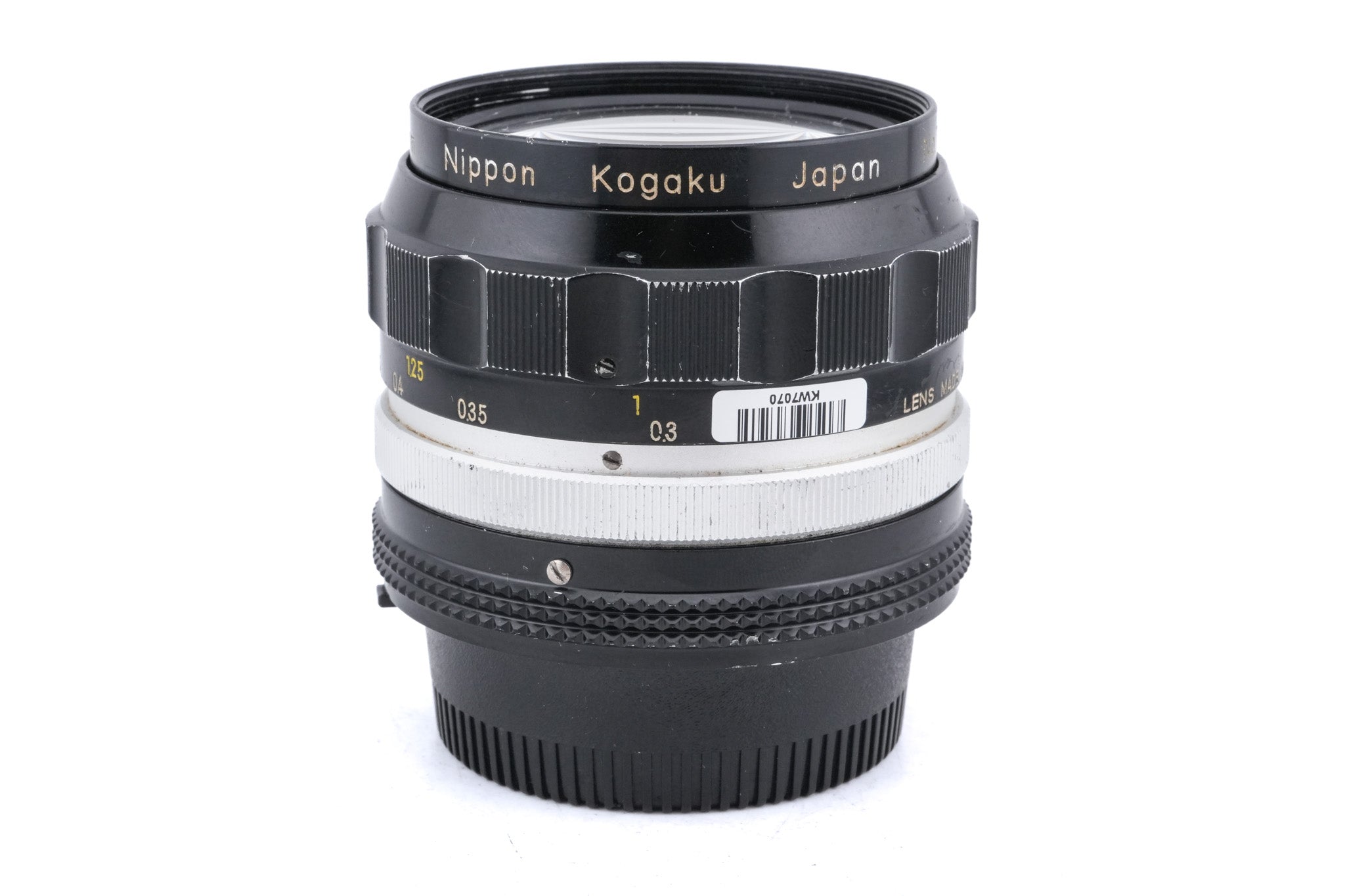 Nikon NIKKOR-O Auto 35ｍｍ F2 非Ai Nikon Nikkor-O 35mm f2 non-AI Manual Focus Wide Angle Lens -Clean Glas