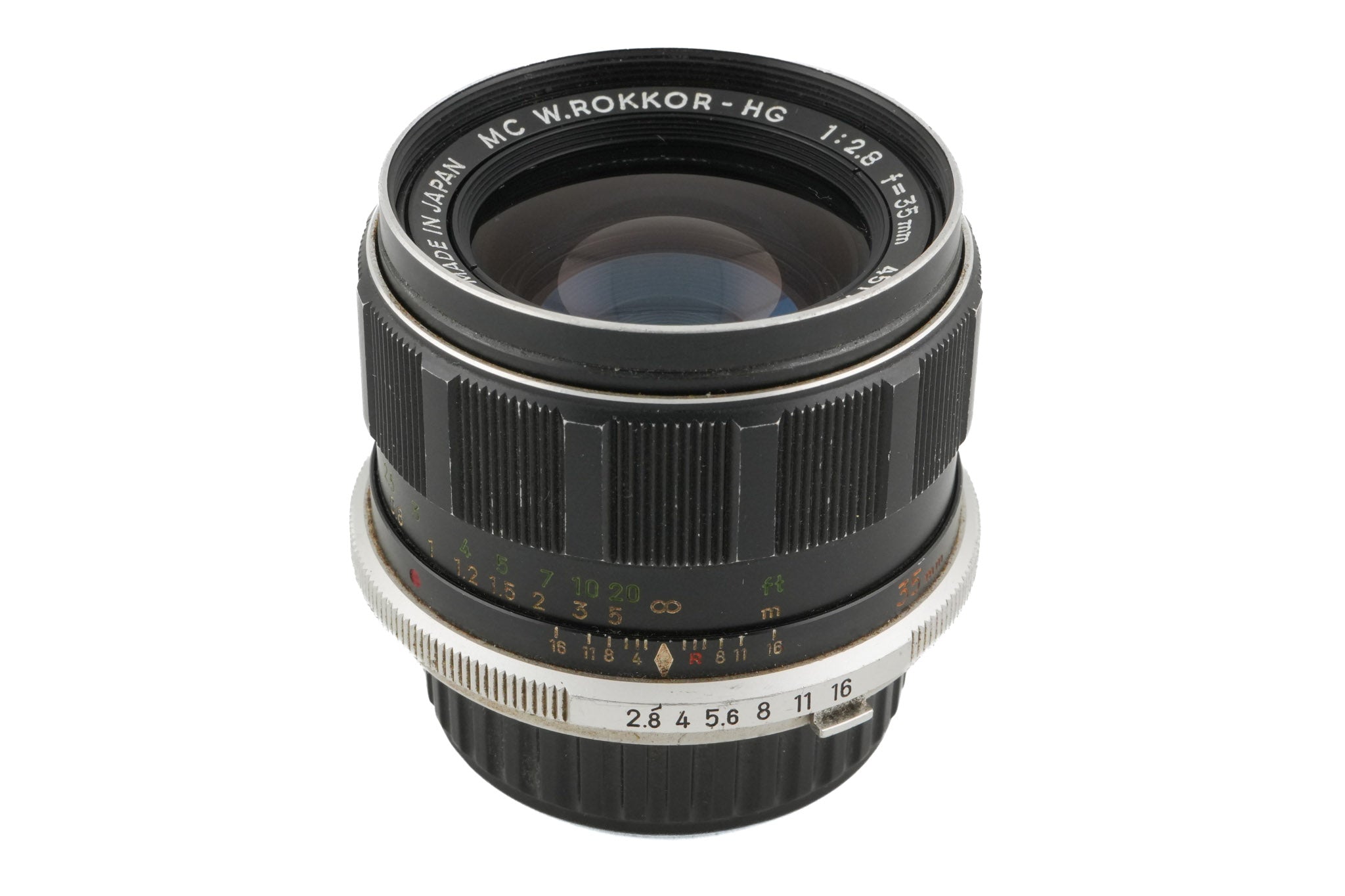Minolta 35mm f2.8 MC W.Rokkor-HG