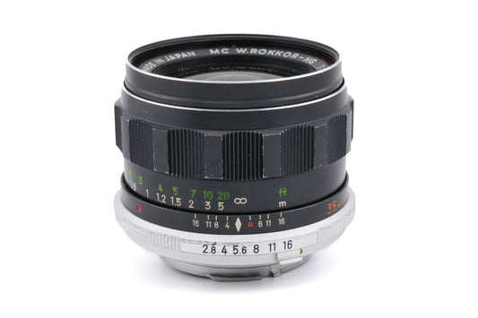 Minolta 35mm f2.8 MC W.Rokkor-HG