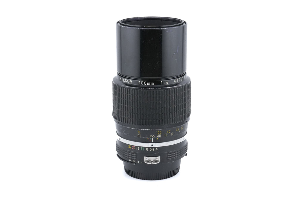 Nikon 200mm f4 Nikkor AI
