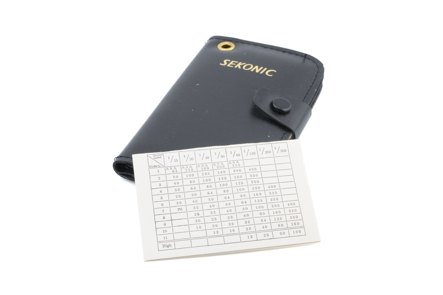 Sekonic L-398/L-28C2 Direct Reading Slide Set