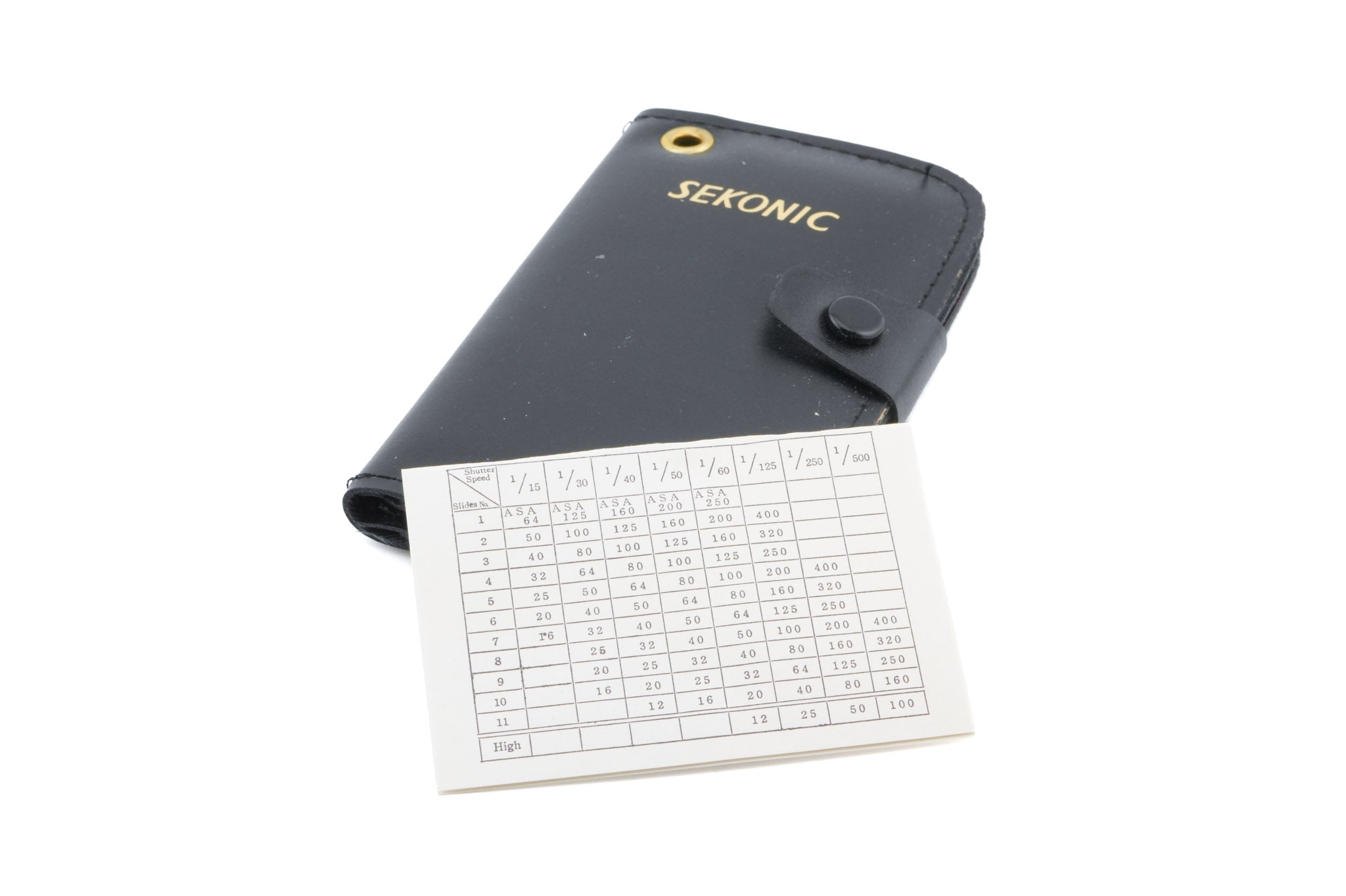 Sekonic L-398/L-28C2 Direct Reading Slide Set