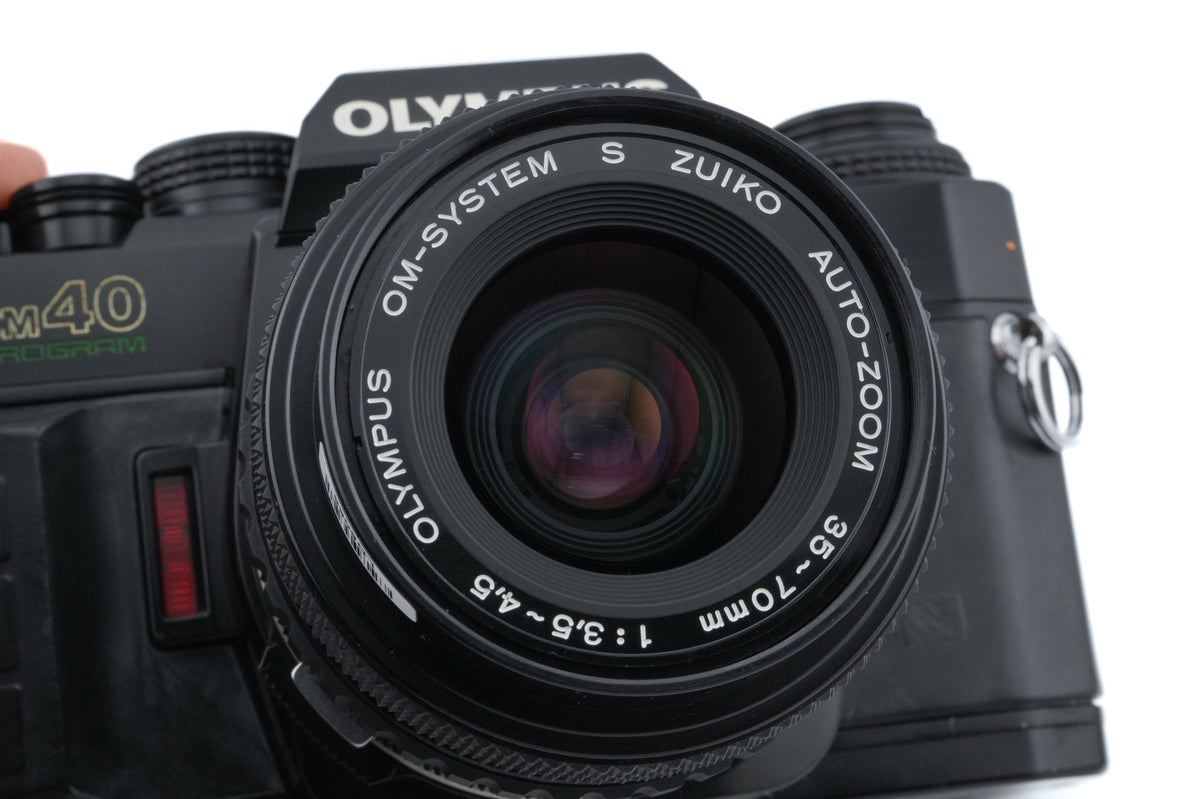 Olympus OM40 Program + 35-70mm f3.5-4.5 S Zuiko Auto-Zoom