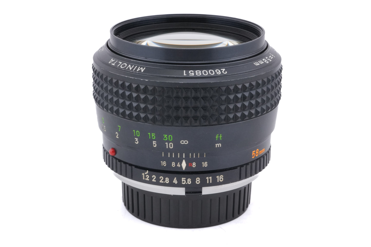 Minolta 58mm f1.2 MC Rokkor