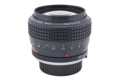 Minolta 58mm f1.2 MC Rokkor