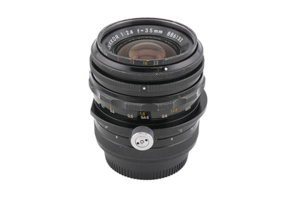 Nikon 35mm f2.8 PC-Nikkor