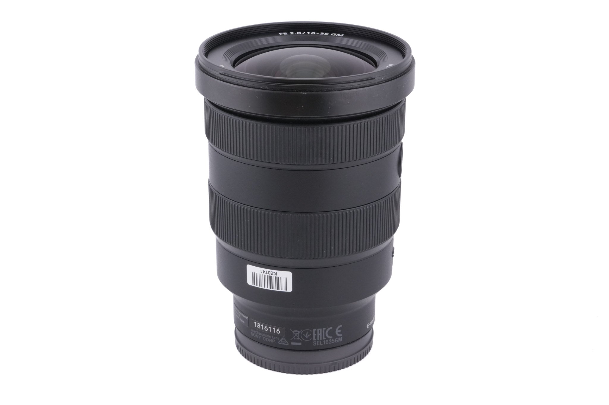 Sony 16-35mm f2.8 GM (SEL1635GM)