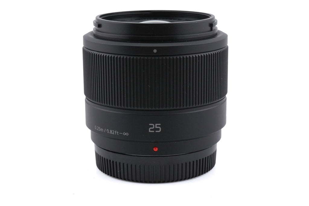 Panasonic 25mm f1.7 Lumix G ASPH. (H-H025)