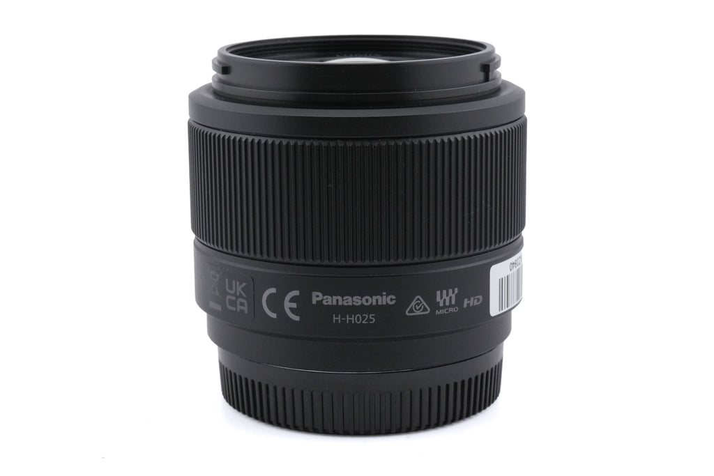 Panasonic 25mm f1.7 Lumix G ASPH. (H-H025)