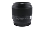 Panasonic 25mm f1.7 Lumix G ASPH. (H-H025)