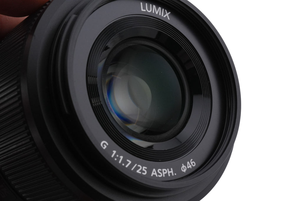 Panasonic 25mm f1.7 Lumix G ASPH. (H-H025)