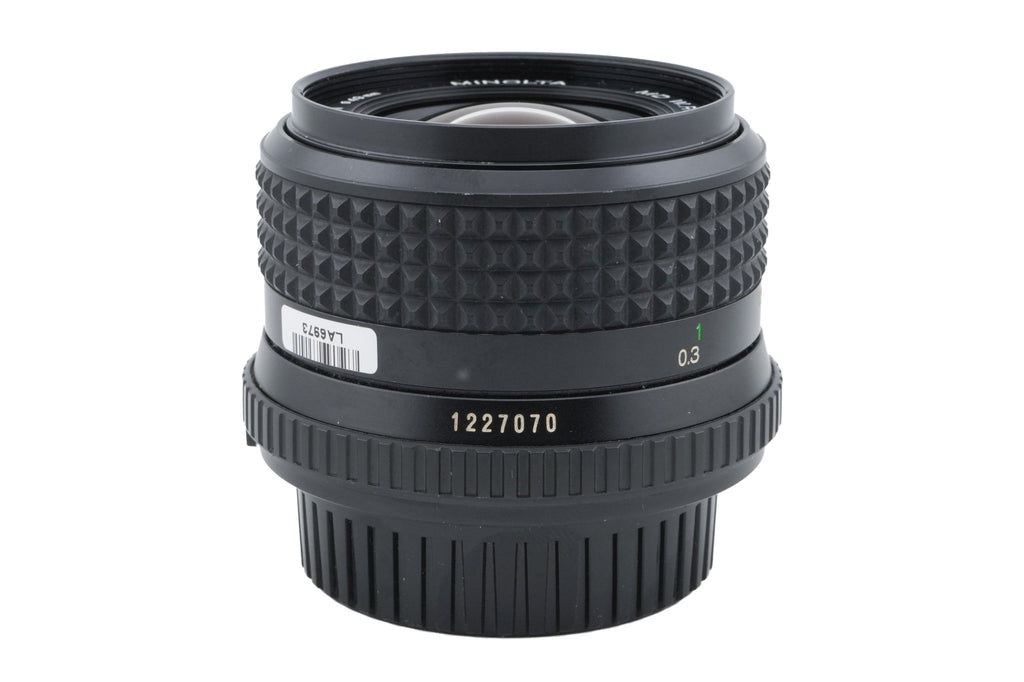 Minolta 28mm f2.8 MD W.Rokkor-X