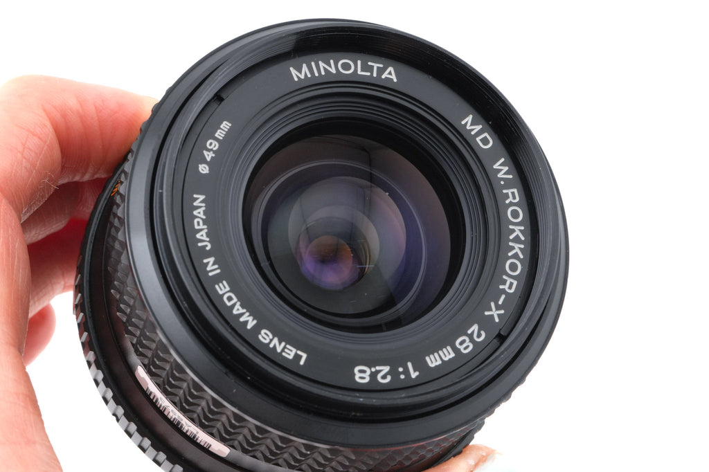 Minolta 28mm f2.8 MD W.Rokkor-X
