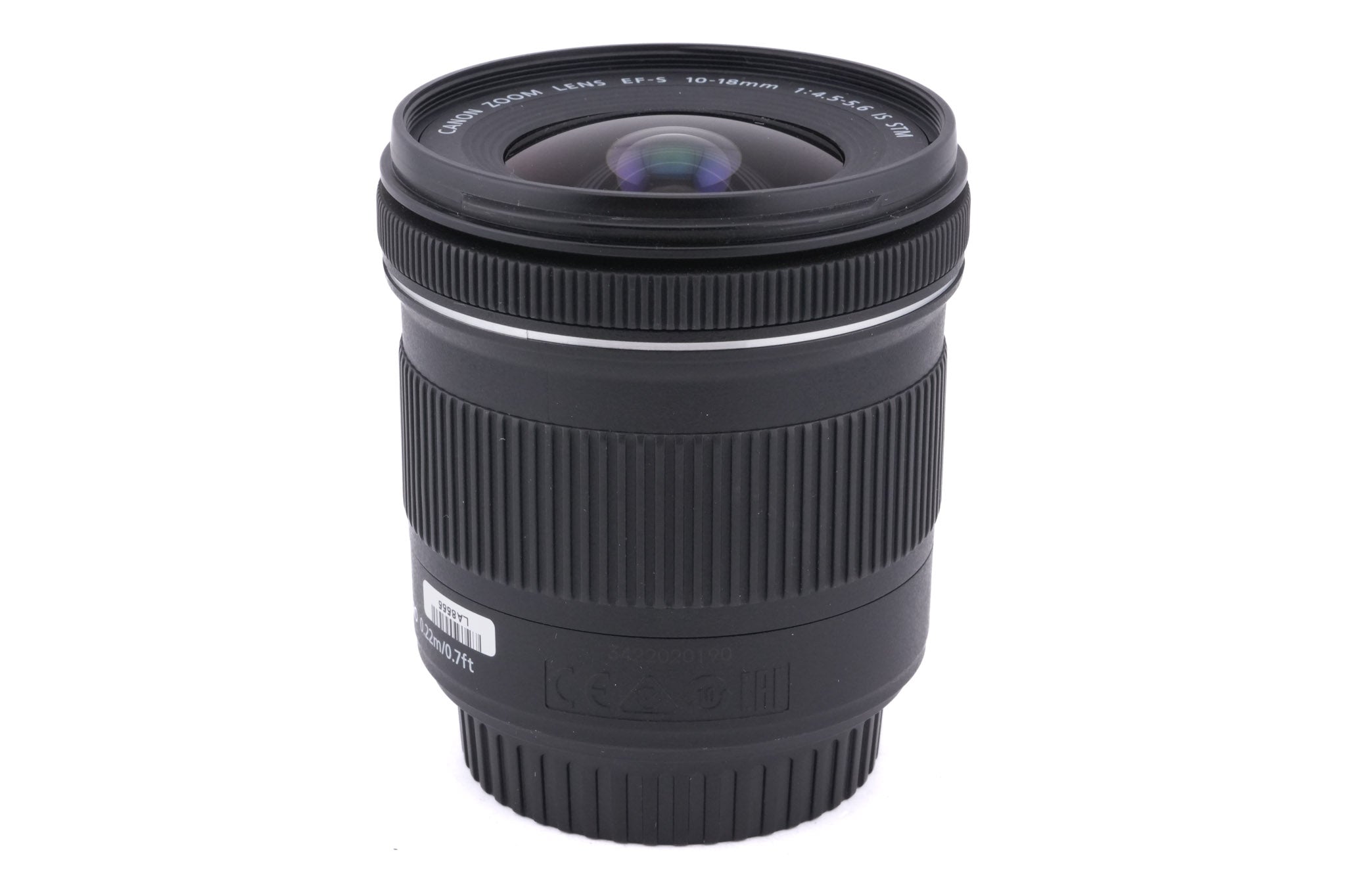 Canon 10-18mm f4.5-5.6 IS STM