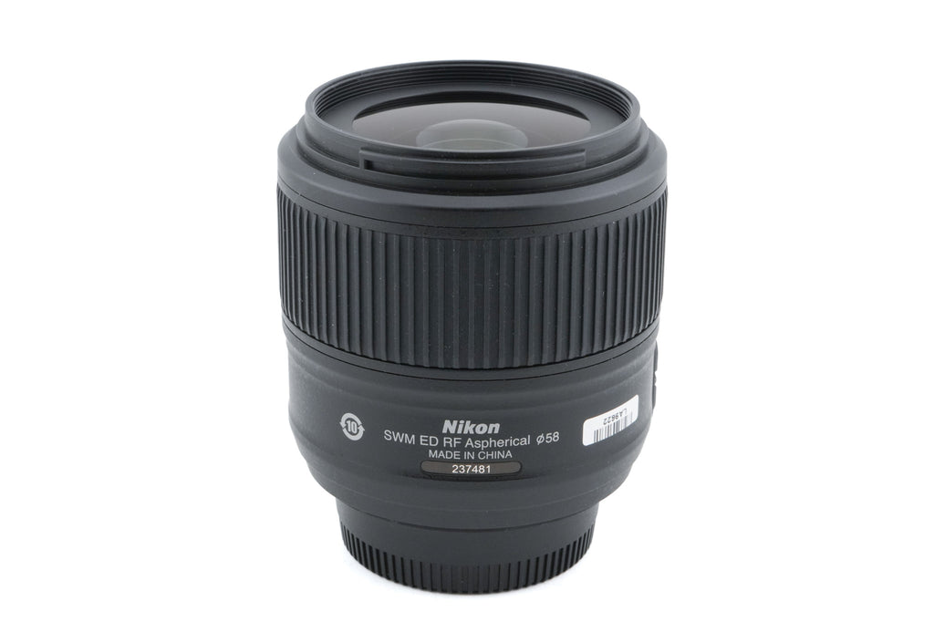 Nikon 35mm f1.8 AF-S Nikkor G ED