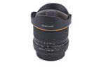 Samyang 8mm f3.5 Fish-Eye CS