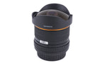 Samyang 8mm f3.5 Fish-Eye CS