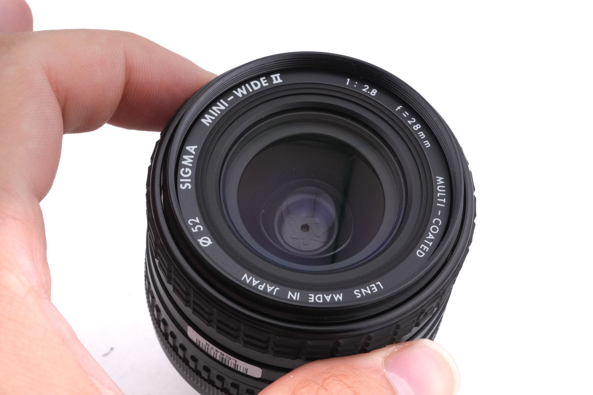 Sigma 28mm f2.8 Mini-Wide II Multi-Coated