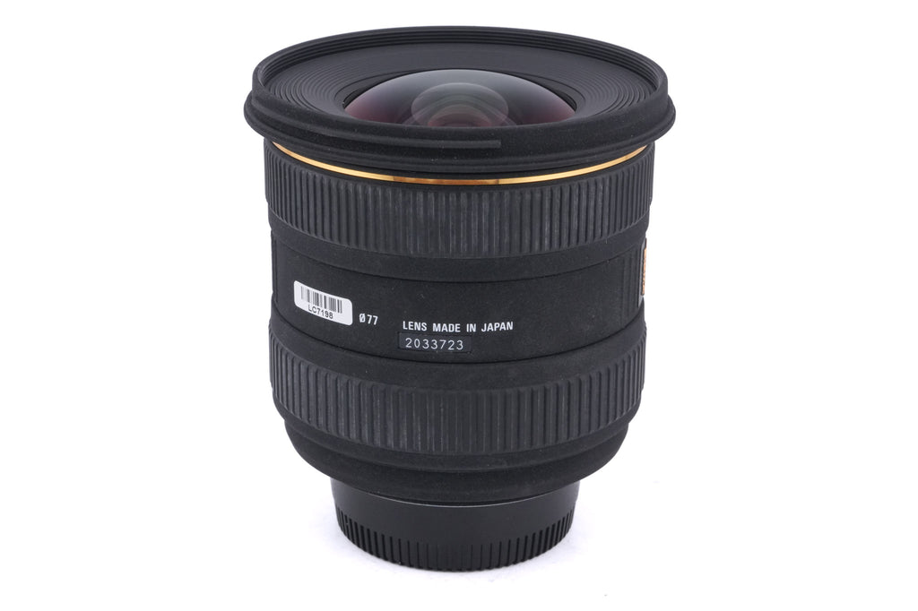 Sigma 10-20mm f4-5.6 EX DC HSM