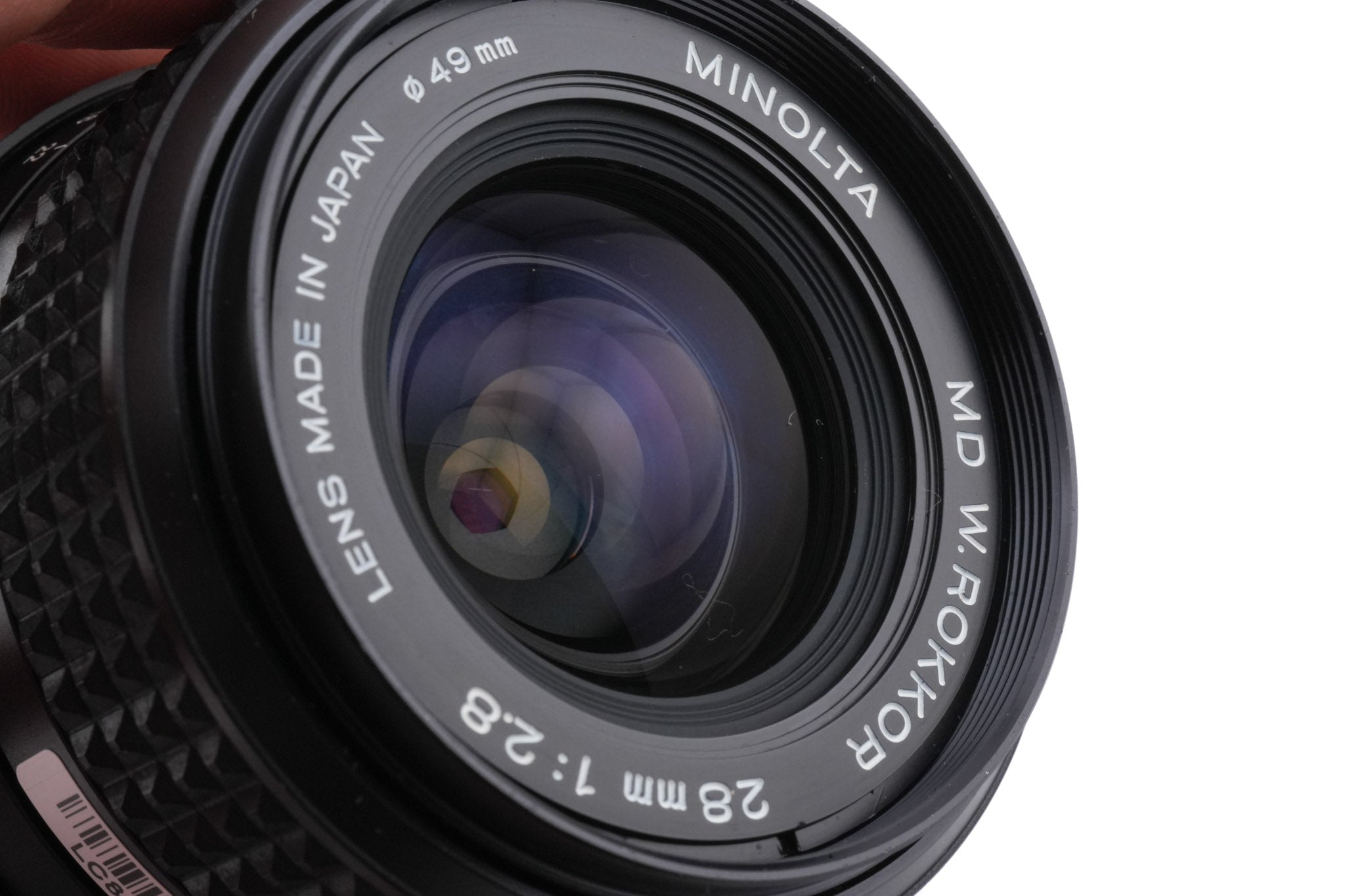 Minolta 28mm f2.8 MD W.Rokkor