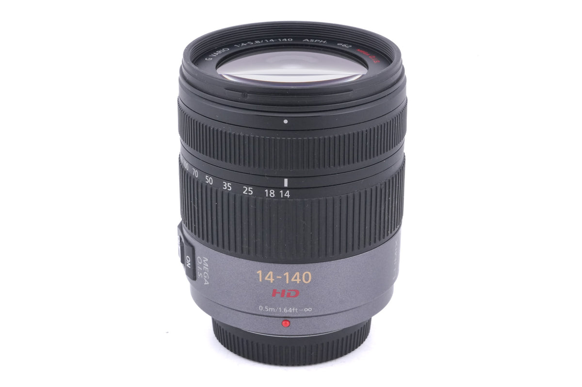 Panasonic 14-140mm f4-5.8 Lumix G Vario HD ASPH. Mega O.I.S. (H-VS014140)