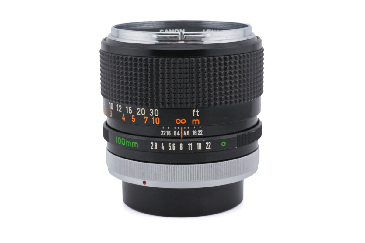Canon 100mm f2.8 Chrome Nose