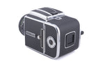 Hasselblad 500C/M (Silver, 10026) + 80mm f2.8 Planar T* C (Black, 20028) + Waist Level Finder (New / Chrome, 42315) + A12N Film Magazine + Acute Matte Focusing Screen (42165)