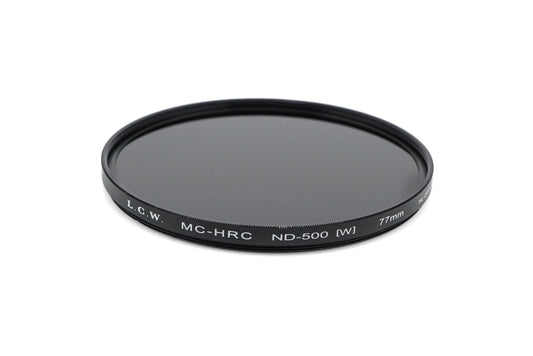 L.C.W. 77mm Neutral Density Filter ND-500 (W) MC-HRC - Accessory