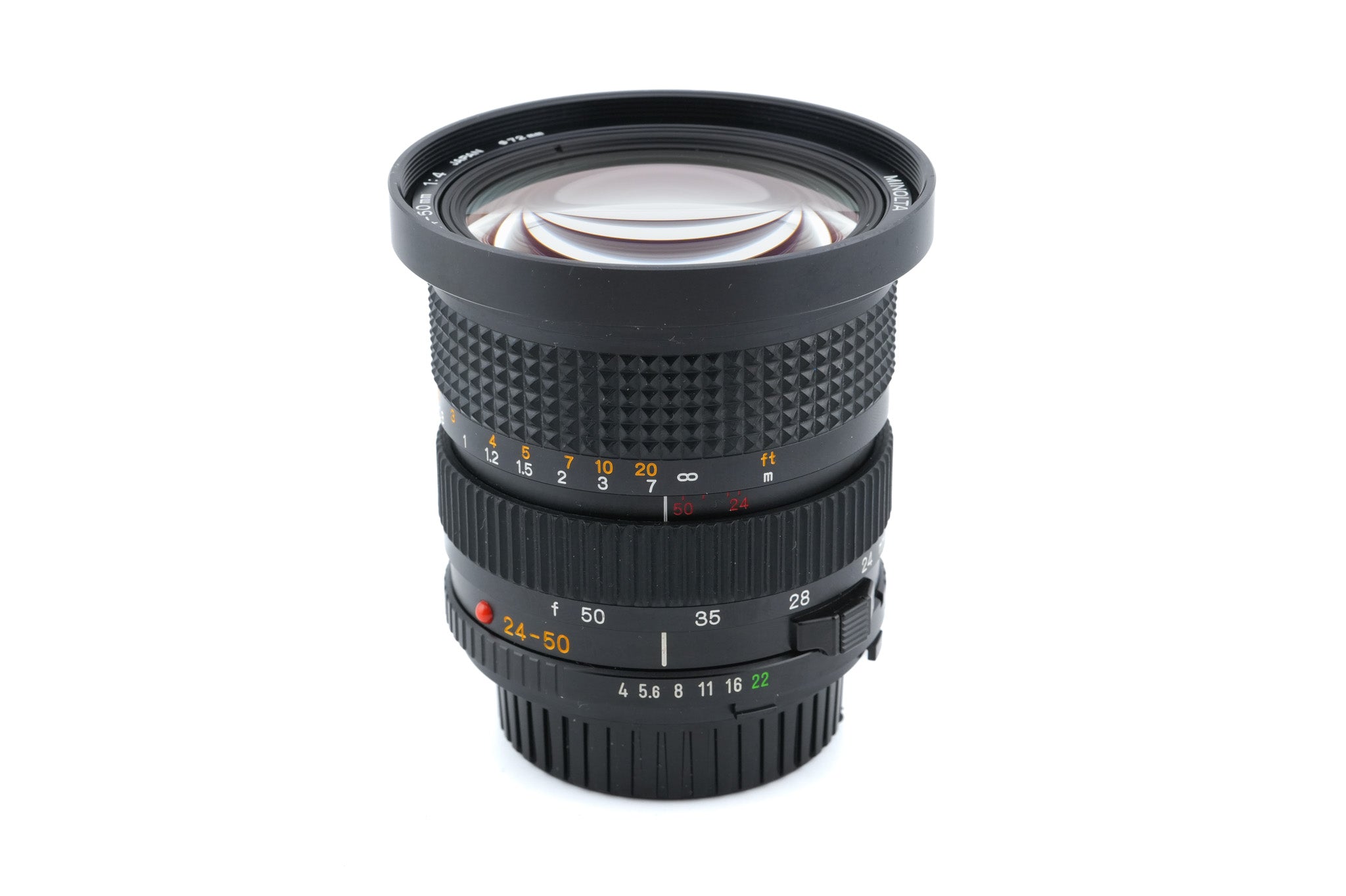Minolta 24-50mm f4 MD Zoom - Lens