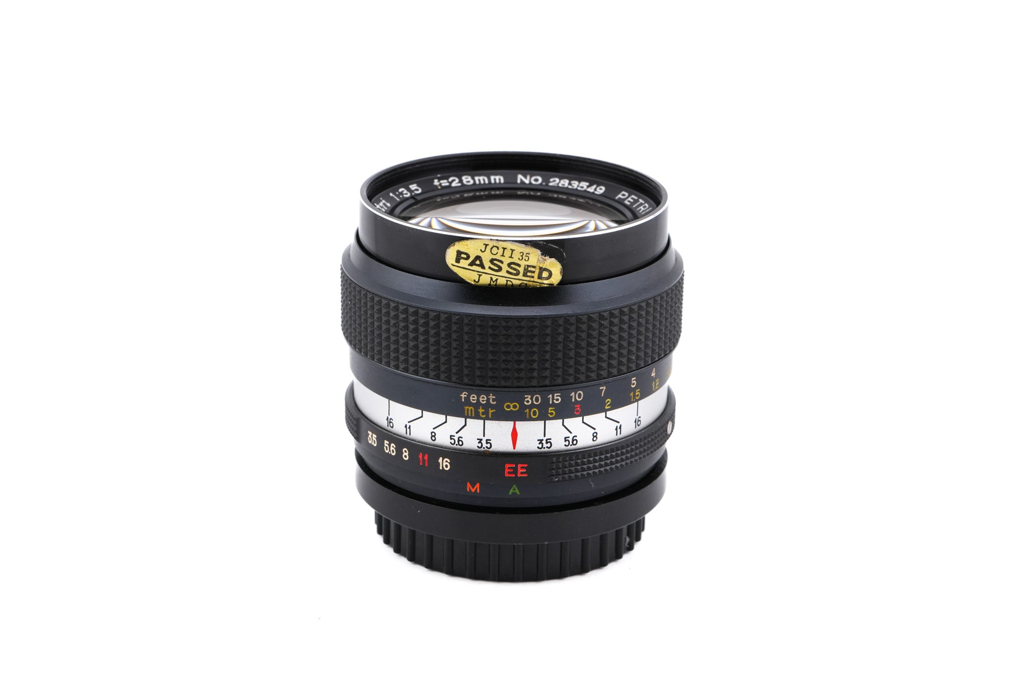 Petri 28mm f3.5 C.C Auto EE - Lens