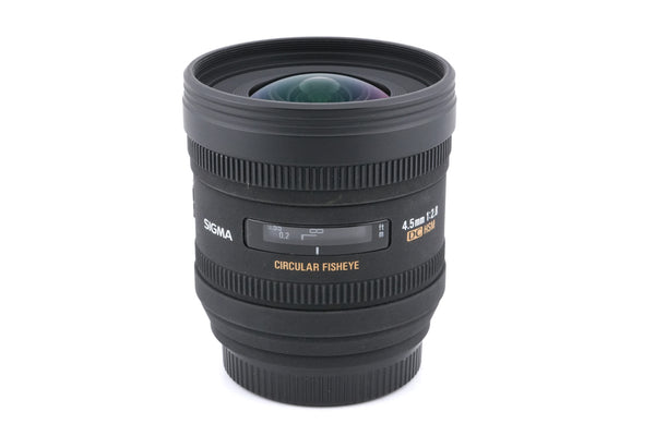 Sigma 4.5mm f2.8 EX DC HSM - Lens – Kamerastore