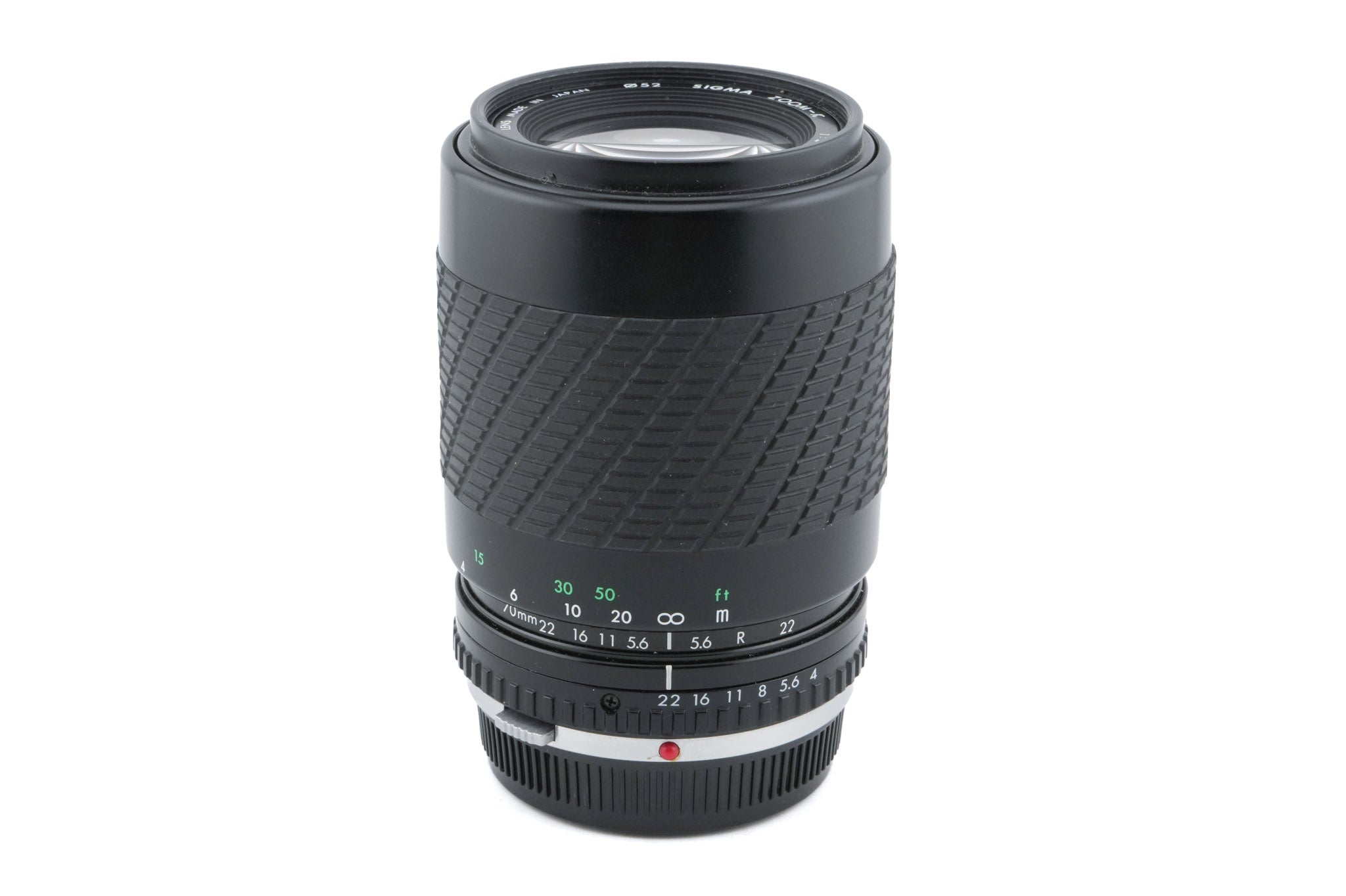 Sigma 70-210mm f4-5.6 Zoom-K Multi-Coated - Lens