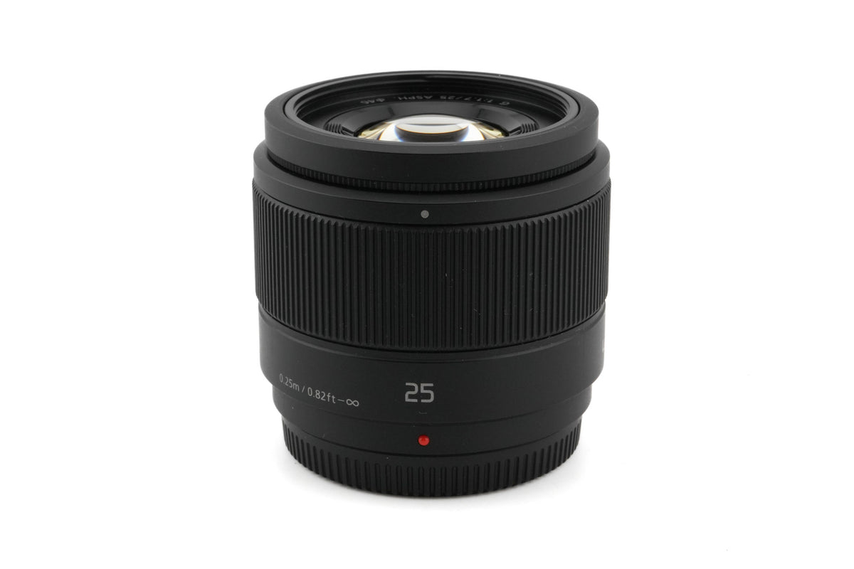 Panasonic 25mm f1.7 Lumix G ASPH. (H-H025)