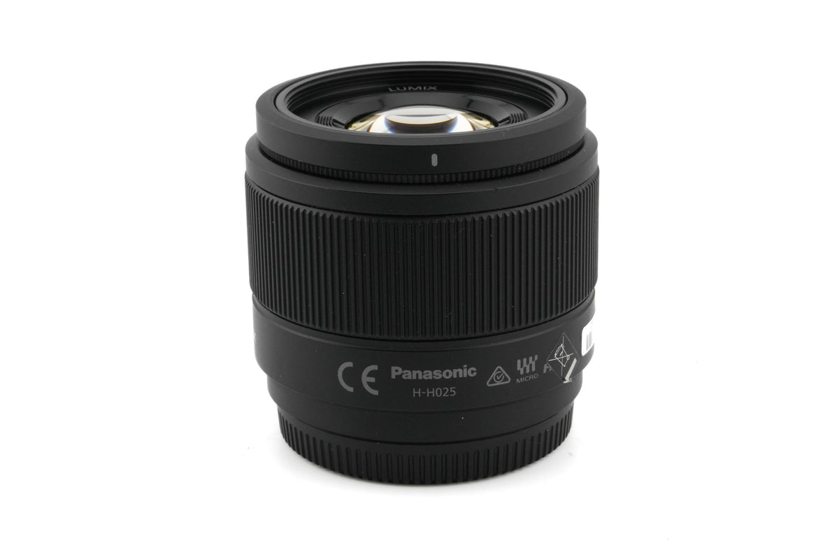 Panasonic 25mm f1.7 Lumix G ASPH. (H-H025)