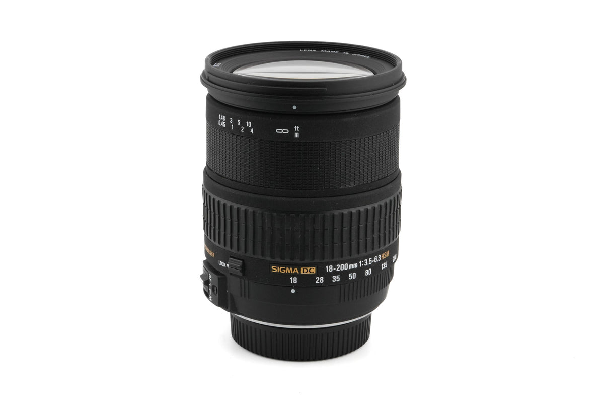 Sigma 18-200mm f3.5-6.3 DC OS HSM II