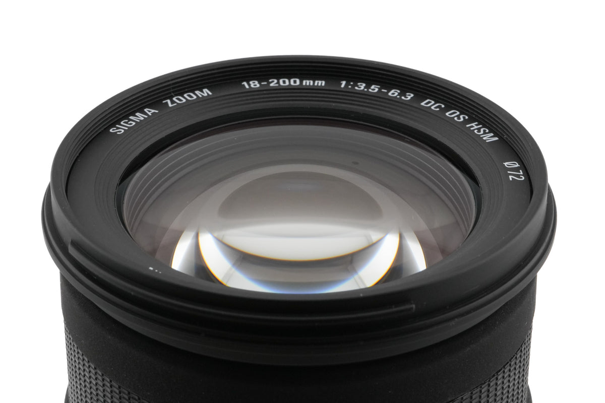 Sigma 18-200mm f3.5-6.3 DC OS HSM II
