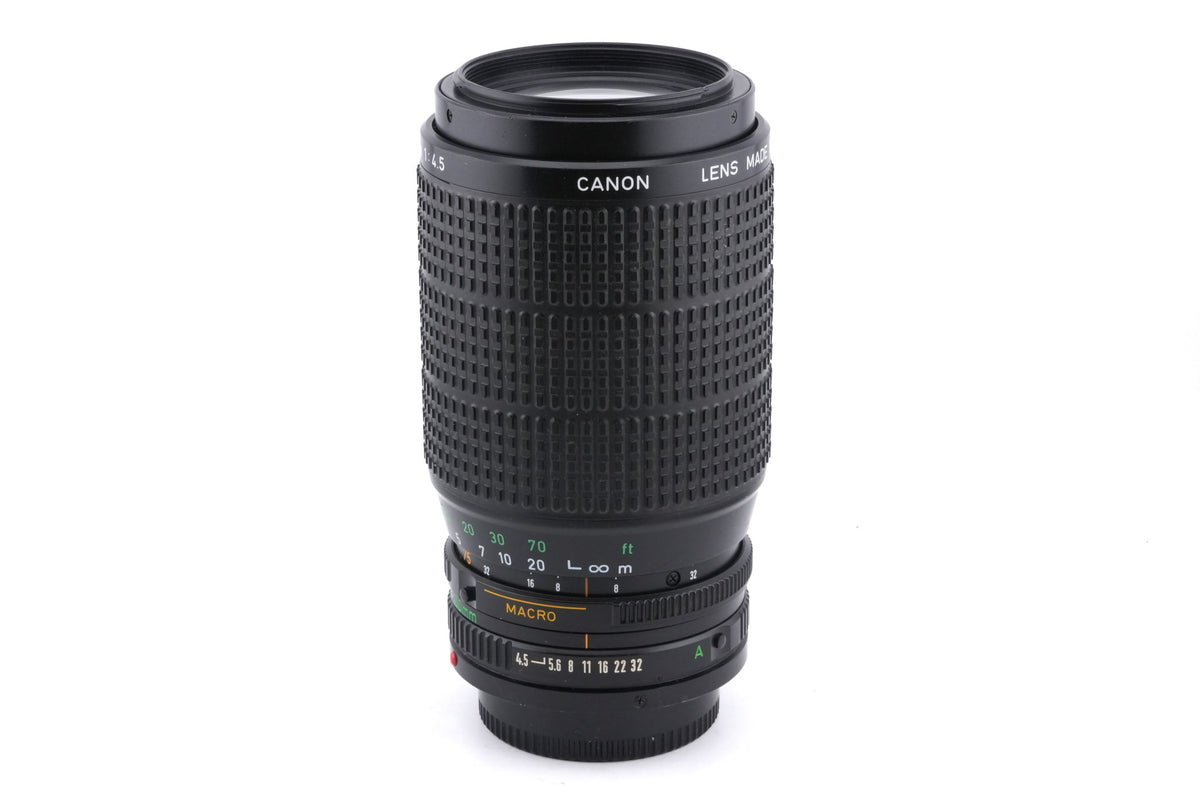 Canon 75-200mm f4.5 Macro FDn
