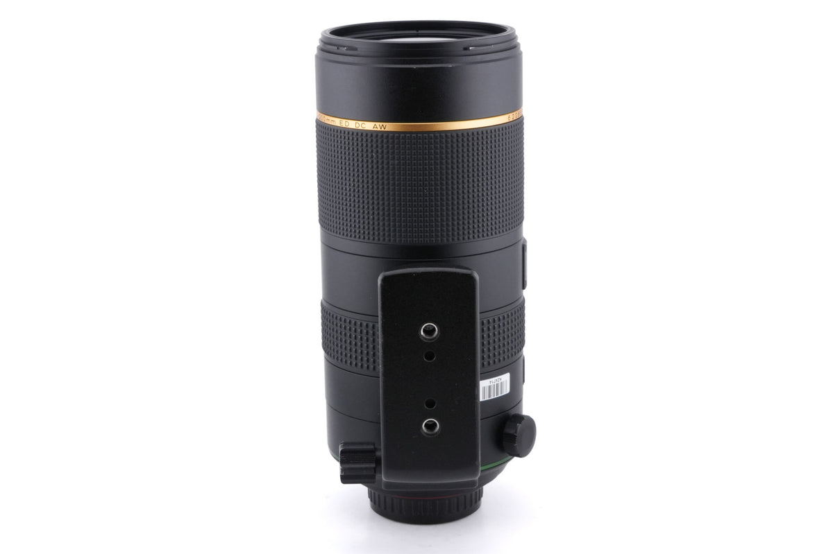 Pentax 70-200mm f2.8 HD Pentax-D FA* ED DC AW