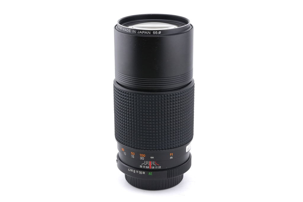 Konica 200mm f4 Hexanon AR