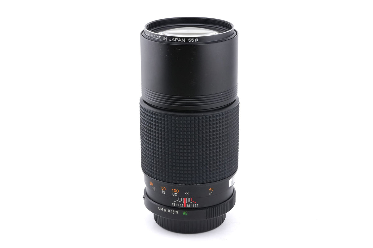 Konica 200mm f4 Hexanon AR